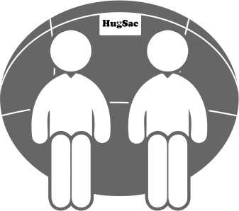 hug sac icons couple